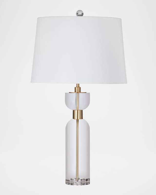 Bollin 27" Crystal Table Lamp